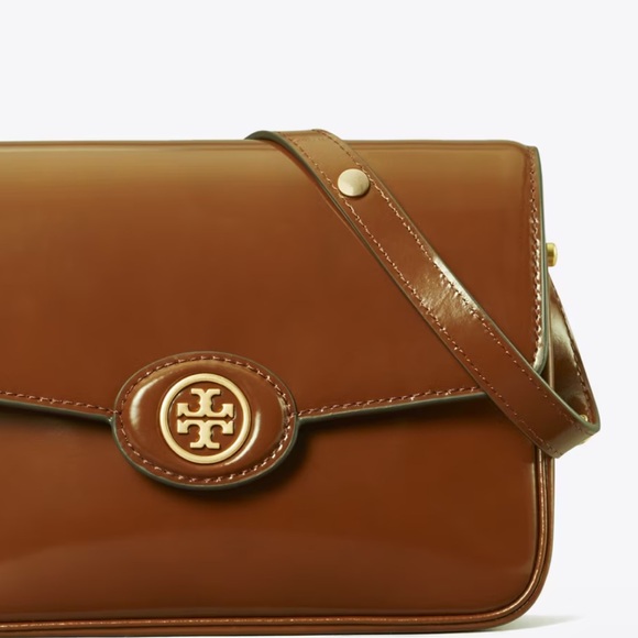 Tory Burch ROBINSON SPAZZOLATO CONVERTIBLE SHOULDER BAG - Picture 10 of 14